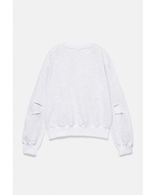 Sweat Graphique Creative Pull&Bear en coloris Green