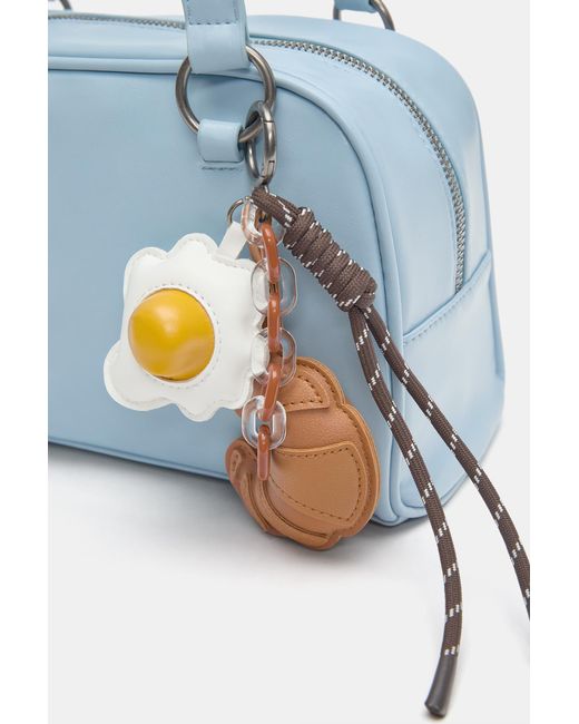 Pull&Bear Blue Embellished Shoulder Bag