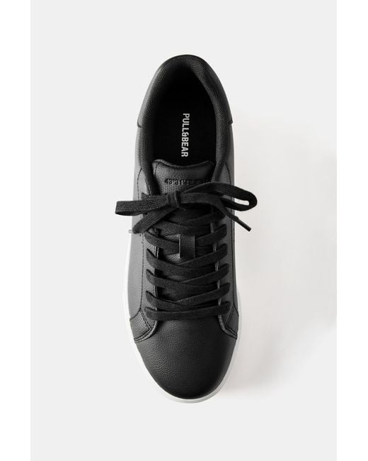 Pull&Bear Black Casual Trainers for men