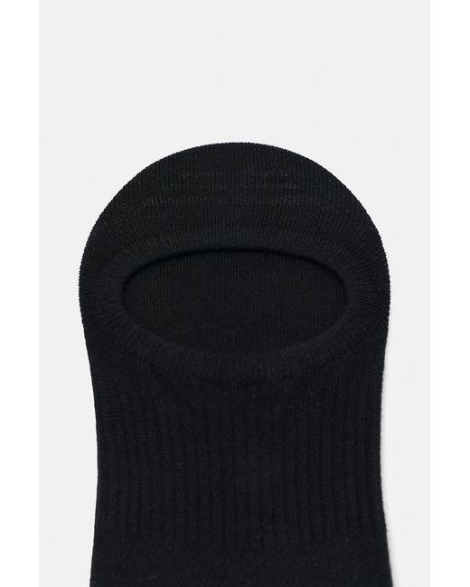 Pull&Bear 4-Pack Korte Sokken in het Black voor heren