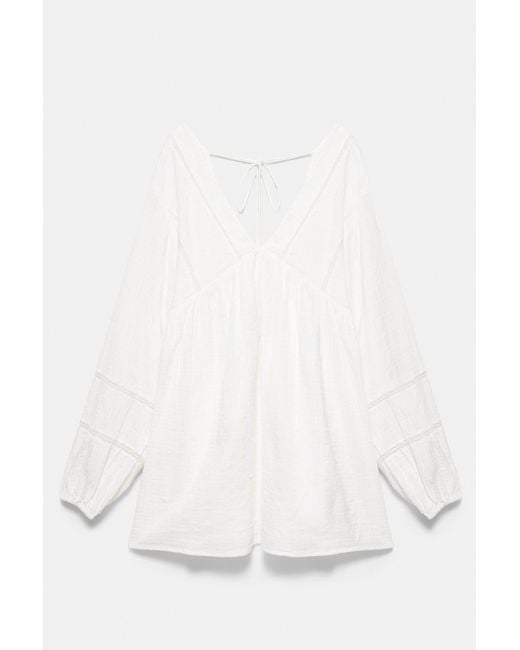 Pull&Bear Blue Short Dress