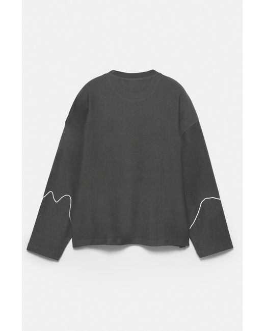Sweat Stwd À Cordon Pull&Bear pour homme en coloris Black