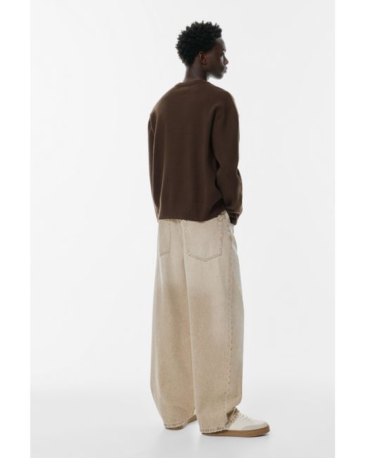 Pull&Bear Brown Soft Knit Jumper for men