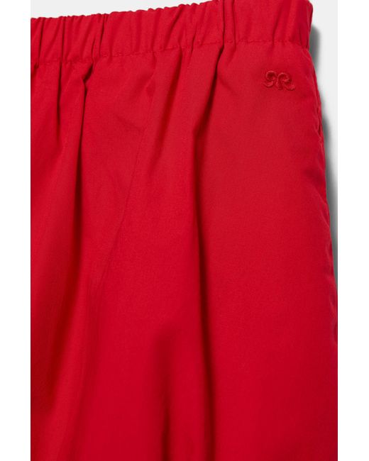 Pull&Bear Rode Balloon Minirok in het Red