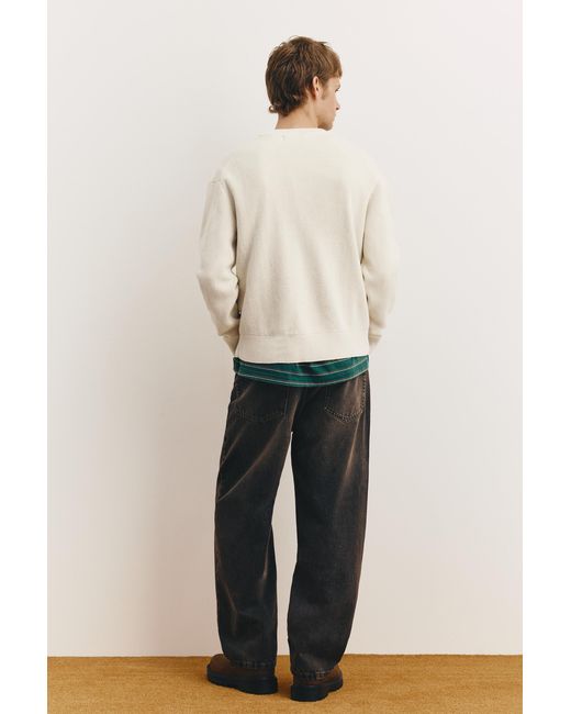 Pull Col Rond Pull&Bear pour homme en coloris Natural