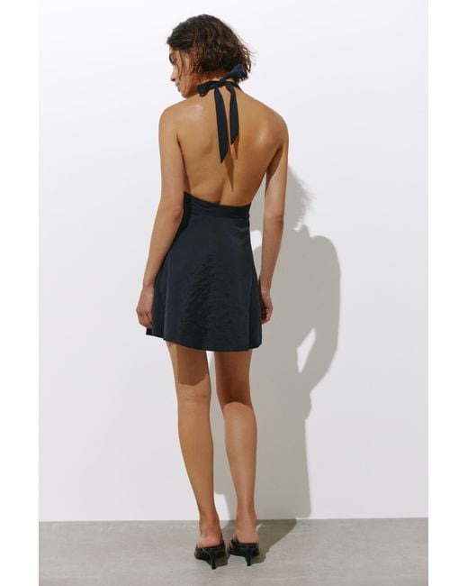 Pull&Bear Korte Halterjurk in het Black