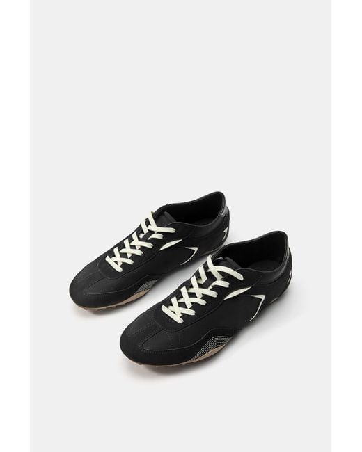 Pull&Bear Black Trainers for men