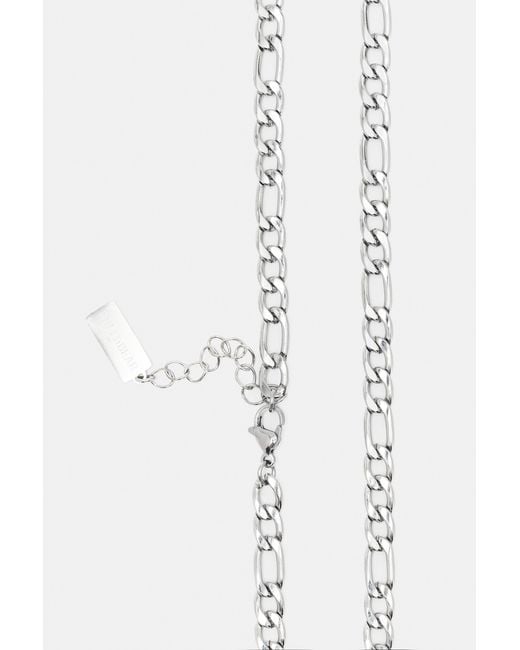 Pull&Bear Gray 3-Pack Of Chain Necklaces for men