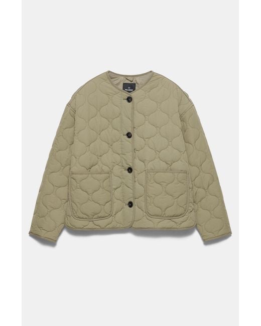 Pull&Bear Green Lightweight Padded Jacket