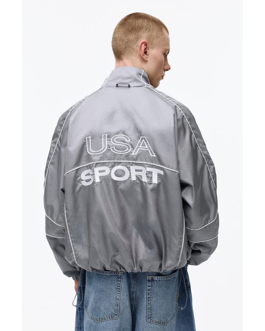 Pull&Bear Gray Stwd Contrast Seam Jacket for men