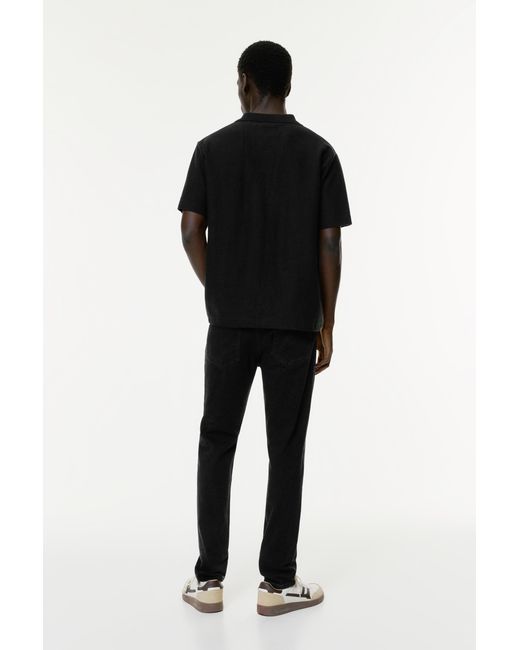Pull&Bear Slim Jeans in het Black voor heren