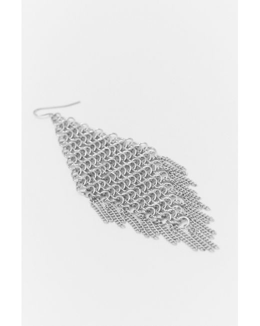 Orecchini A Catena di Pull&Bear in White