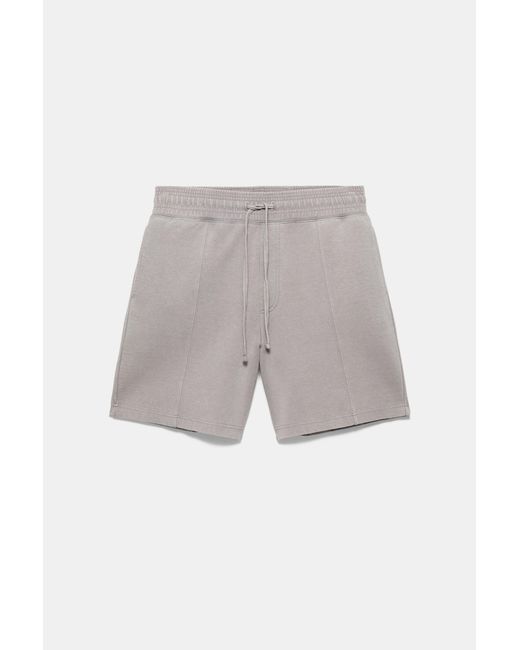 Pull&Bear Interlock Jogging Bermuda in het Multicolor voor heren