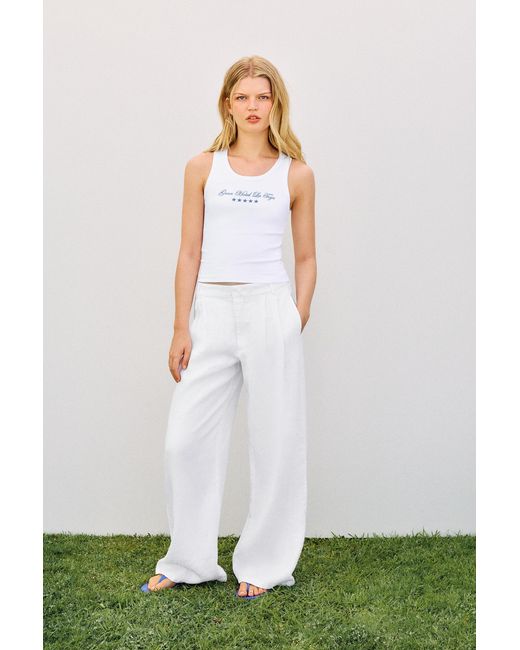 Pull&Bear Natural La Toja Tank Top