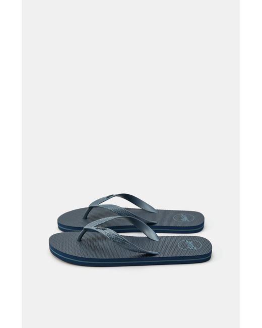 Pull&Bear Blue Stwd Sandals for men