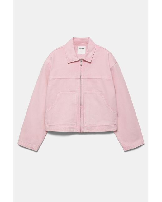 Pull&Bear Utility Jack in het Pink