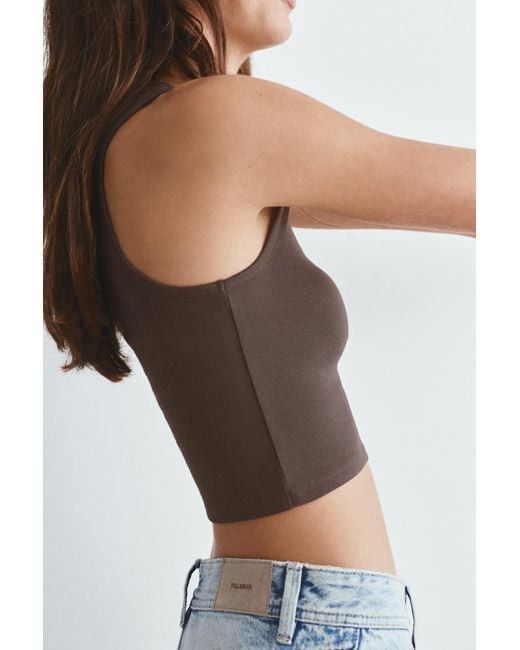 Pull&Bear Gray Tank Top