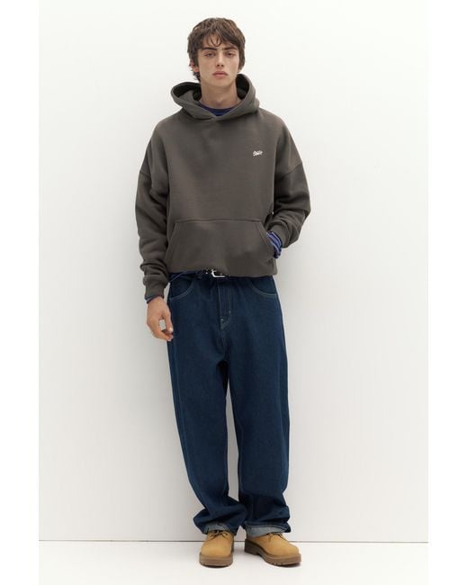 Pull&Bear Stwd Kapuzenpullover in Gray für Herren