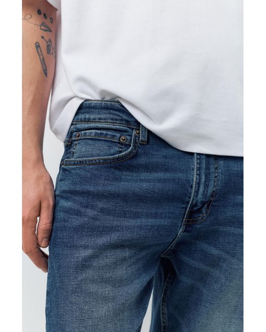 Pull&Bear Basic Skinny Jeans in het Blue voor heren