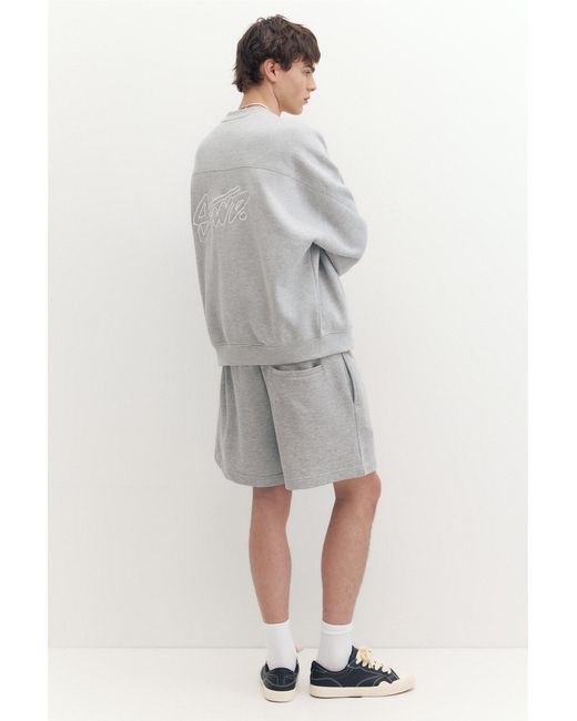 Pull&Bear Stwd Joggingbermuda in het Gray voor heren