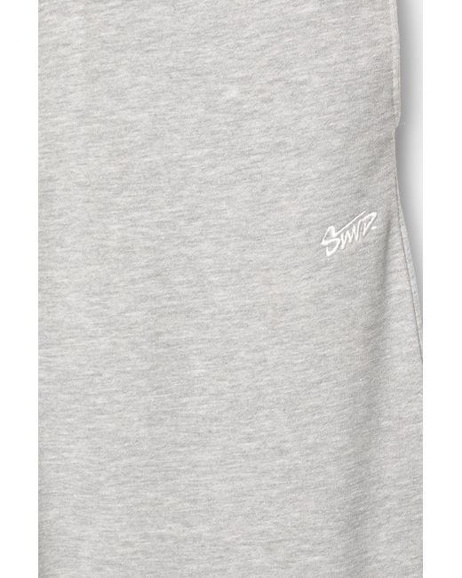 Pull&Bear Gray Stwd Tracksuit Bottoms for men