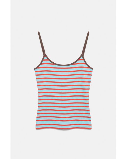 Pull&Bear White Strappy Top