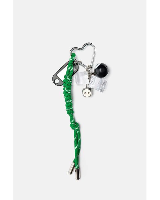 Pull&Bear Black Schlüsselanhänger Mit Mehreren Charms
