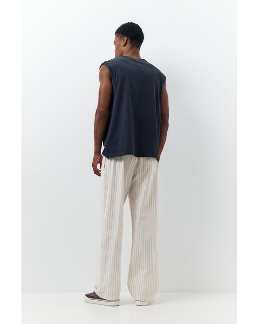 Pull&Bear Jogginghose Mit Leinen in Blue für Herren