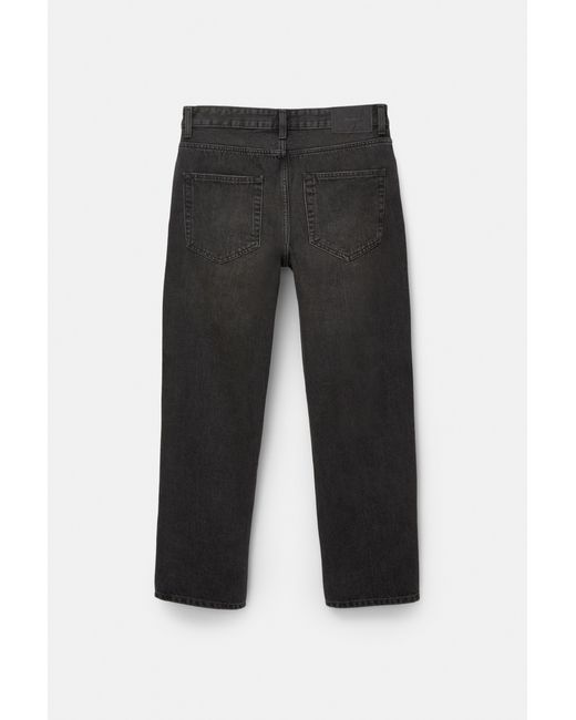 Jean Straight Pull&Bear pour homme en coloris Black