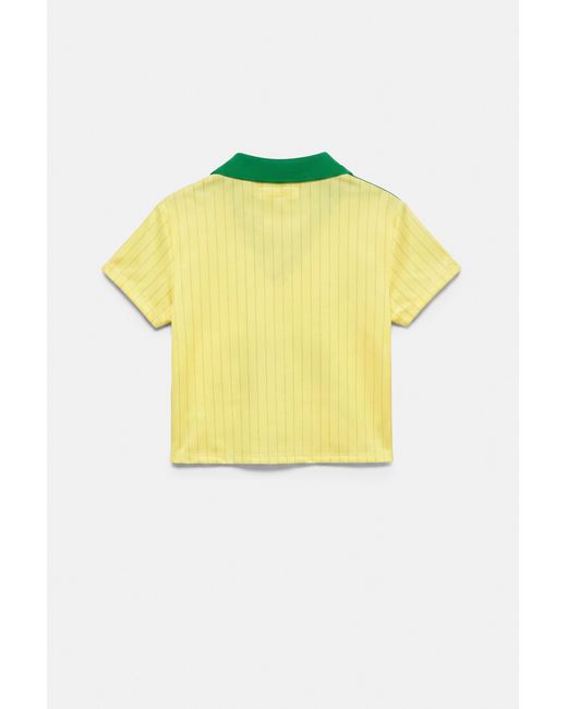 Pull&Bear Green Stwd Brasil T-Shirt