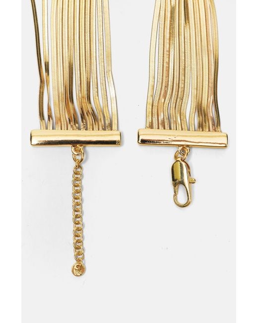 Collana Multicatena di Pull&Bear in Metallic