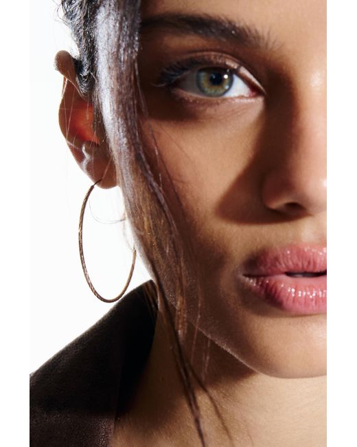 Pull&Bear Metallic Pack Ohrringe Mit Textur