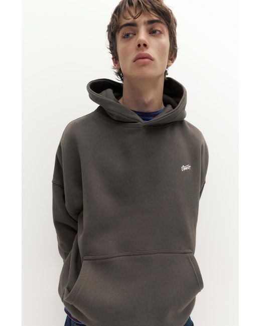 Pull&Bear Stwd Kapuzenpullover in Gray für Herren