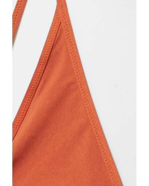 Pull&Bear Brown Adjustable Strap Bikini Top