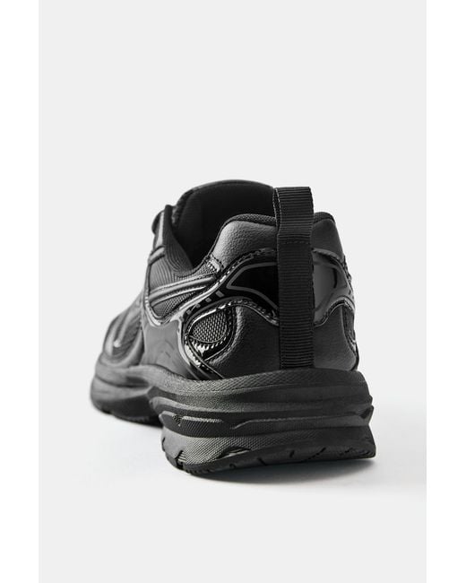 Pull&Bear Gray Multi-Piece Trainers for men