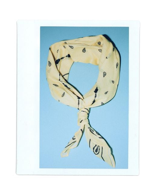 Bandana Stampata di Pull&Bear in Metallic