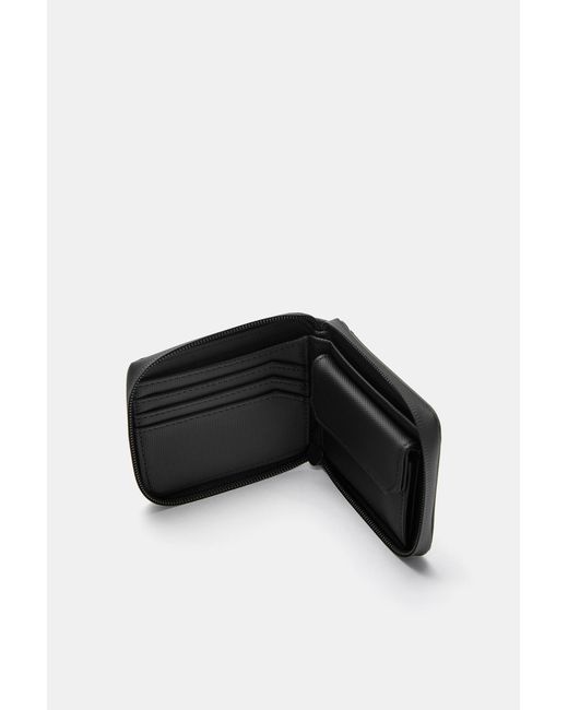 Pull&Bear Green Rubberised Wallet for men