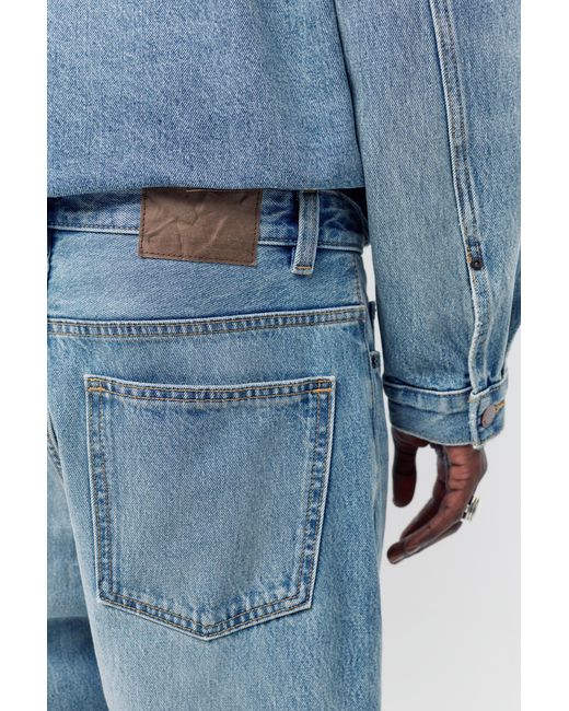 Pull&Bear Baggy Jeans in het Blue voor heren