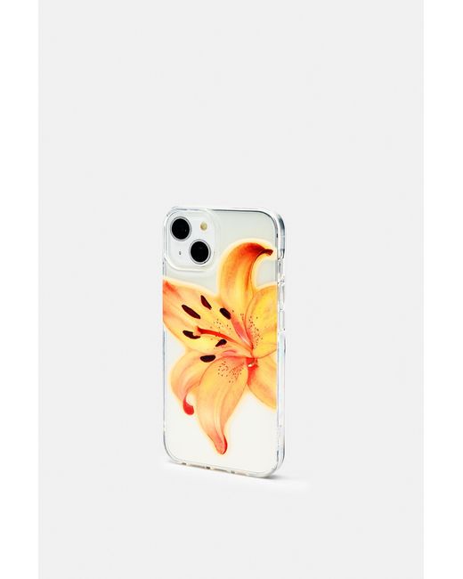 Cover Iphone Fiore di Pull&Bear in Orange