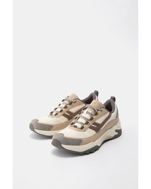 Pull&Bear White Chunky Trainers for men