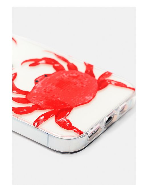 Cover Iphone Granchi di Pull&Bear in Red