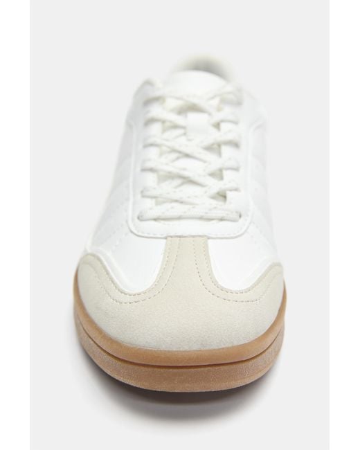 Pull&Bear White Casual Trainers