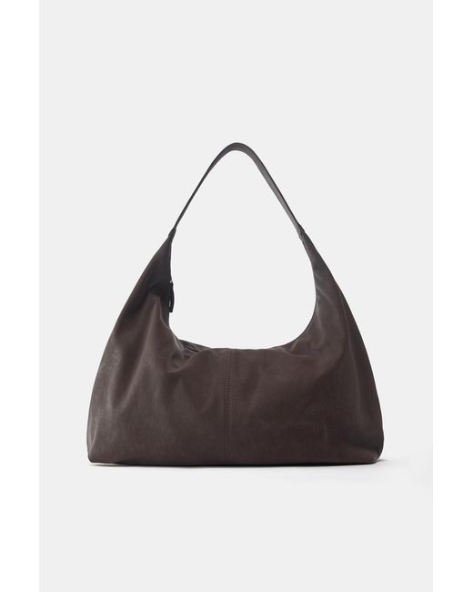 Borsa Shopper Maxi di Pull&Bear in Gray
