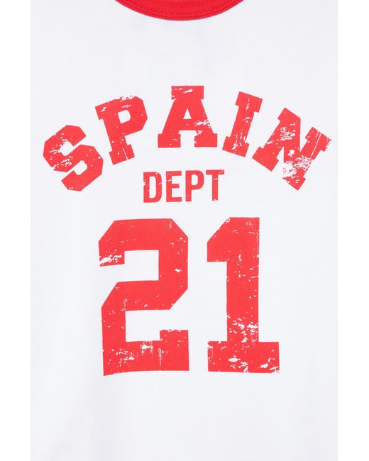Pull&Bear Green Spain 21 Graphic T-Shirt