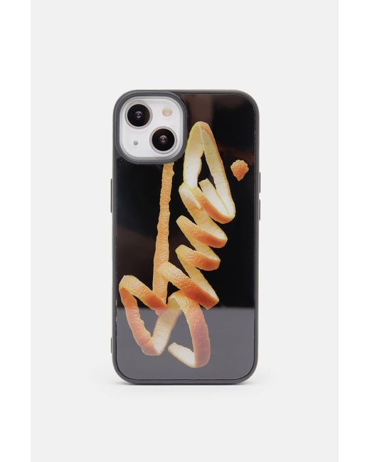Pull&Bear Orangefarbener Iphone-Hülle Stwd in Black für Herren