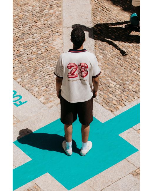 Pull&Bear Multicolor England Fifa World Cup 26 Polo Shirt for men