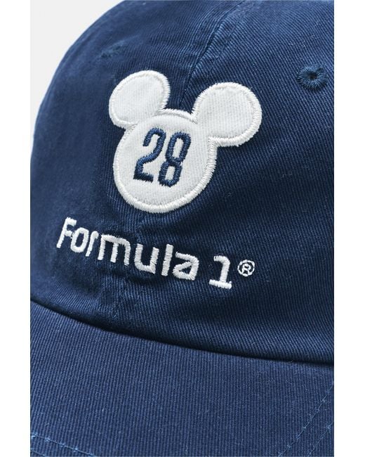 Pull&Bear Blue Disney X F1 Cap Mit Print