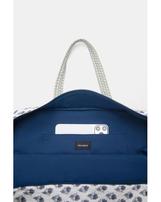 Pull&Bear Multicolor Shopper Im Patchwork-Design