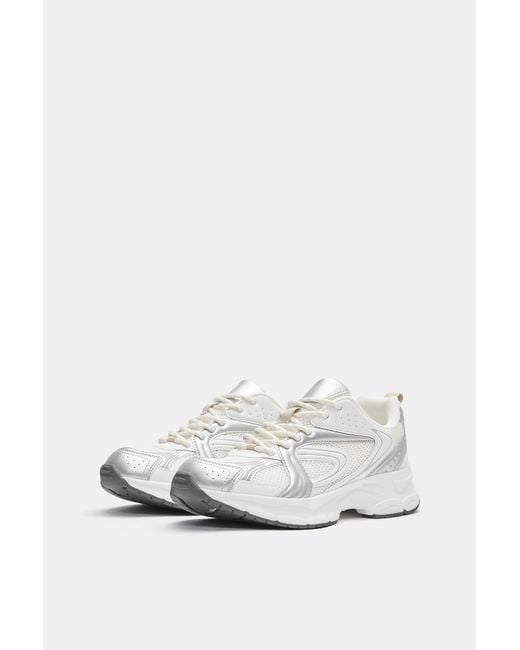 Pull&Bear Black Multi-Piece Trainers