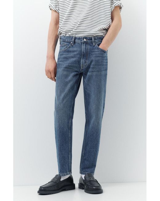 Pull&Bear White Standard Jeans for men